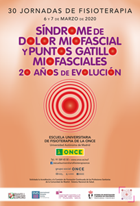 Imagen cartel 30 JORNADAS DE FISIOTERAPIA
