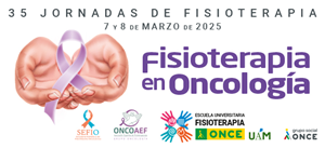 Cartel 35 jornadas de fisioterapia de la EUF ONCE